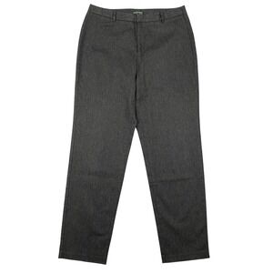 Dockers Recode Stretch Straight Leg Work Trousers Womens 14 Medium Charcoal Grey